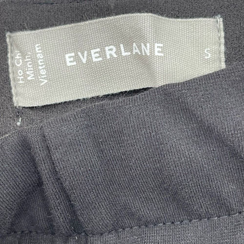 NWOT Everlane‎ The Dream Pant Black Tapered Leg Soft Ponte Knit Women Small - Picture 11 of 12